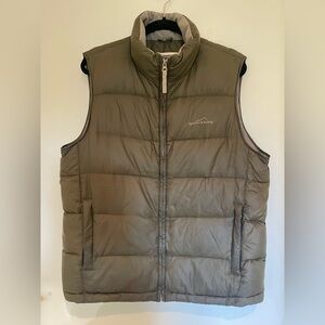 Vintage Goosetown® Premium Quality Goose Down Vest – Men’s M Green